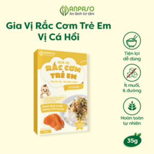 Gia Vị Rắc Cơm Trẻ Em Vị Cá Hồi ( Đăng App )