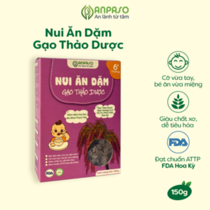 Mì Nui ăn Dặm Gạo Thảo Dược